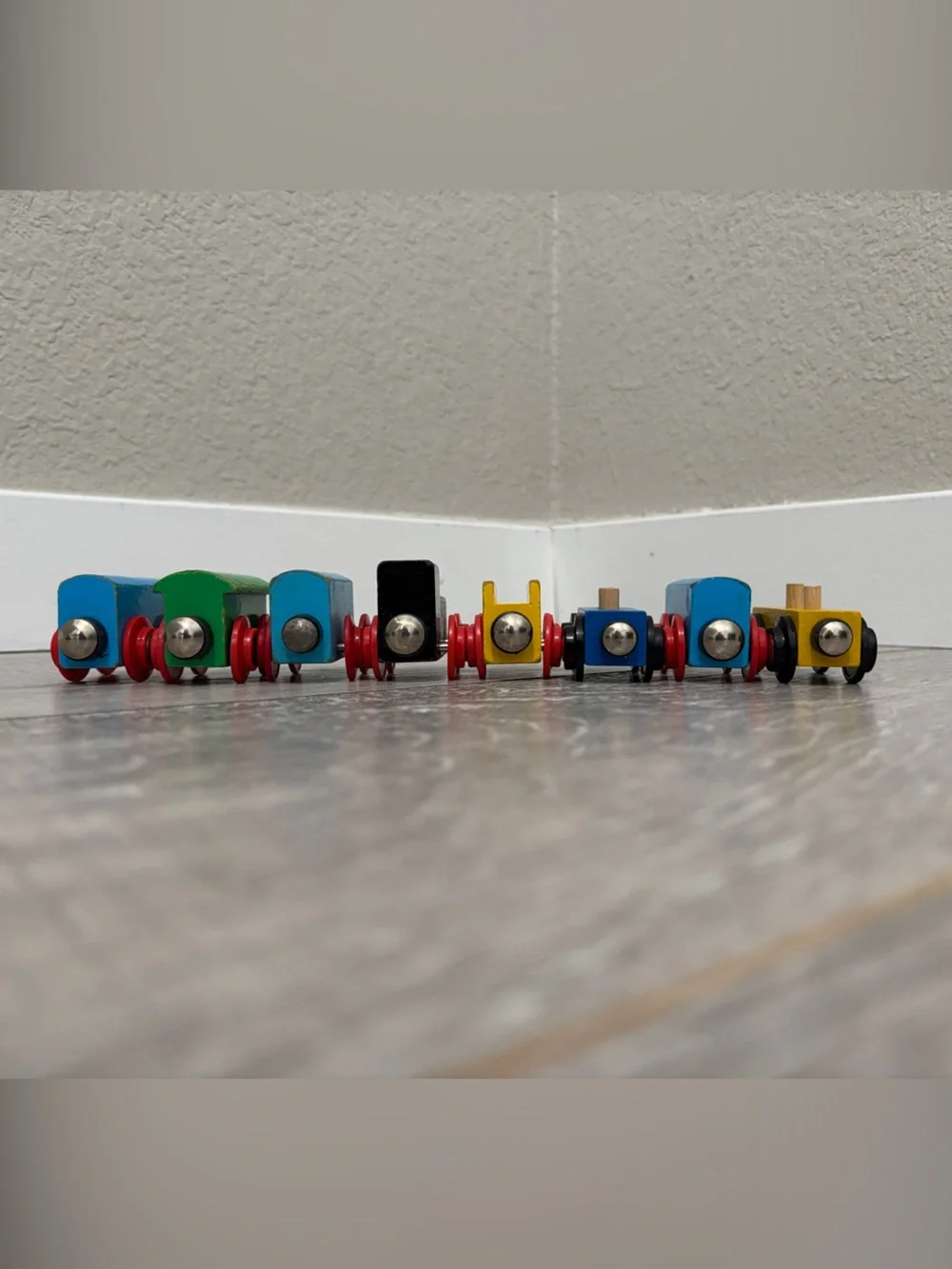 Vintage Wooden Brio Trains - Set #1